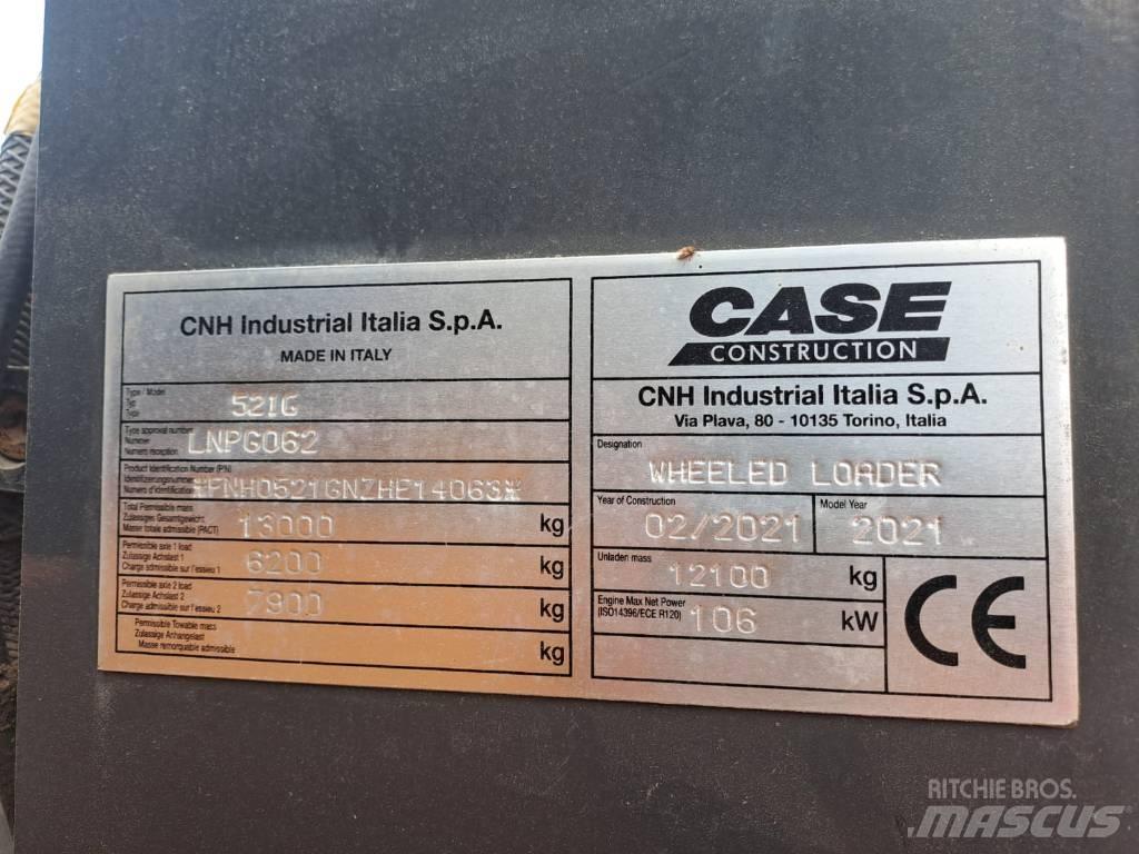 CASE 521 G XR 輪胎式裝載機