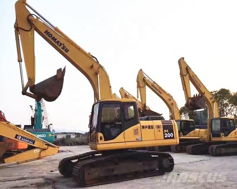 Komatsu pc200-7 履帶式 挖土機/掘鑿機/挖掘機