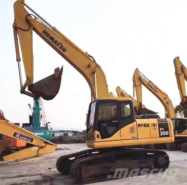 Komatsu pc200-7 履帶式 挖土機/掘鑿機/挖掘機