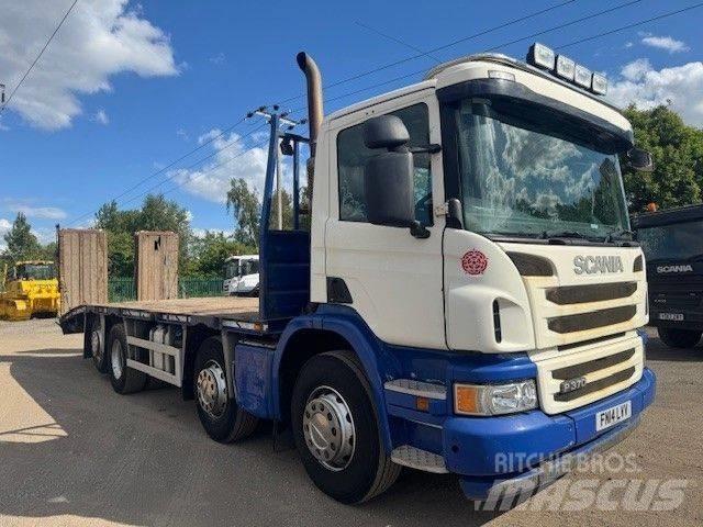 Scania P 370 平板 / 絞盤 卡車