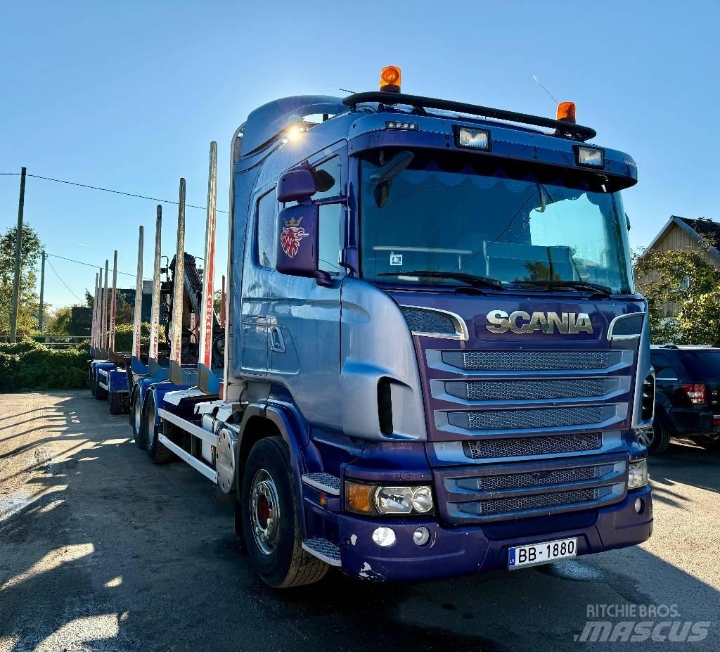 Scania R 500 木材貨車