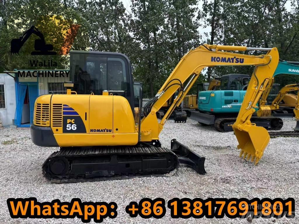 Komatsu PC 56-7 小型挖土機/掘鑿機<7t(小型挖掘機)