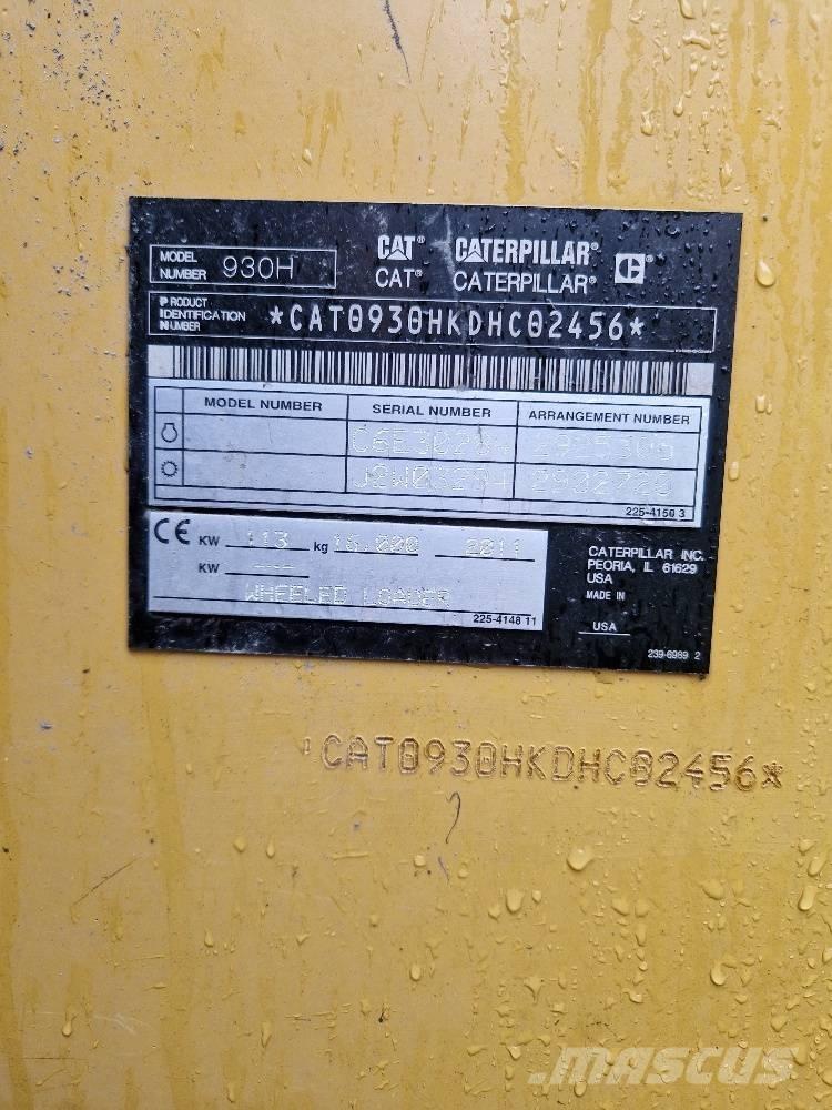 CAT 930 H 輪胎式裝載機