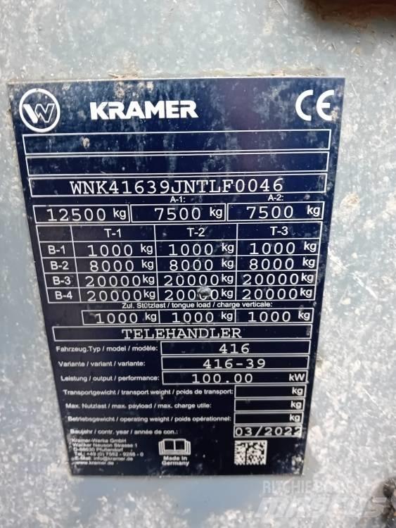 Kramer KT429 農業用伸縮臂裝載機