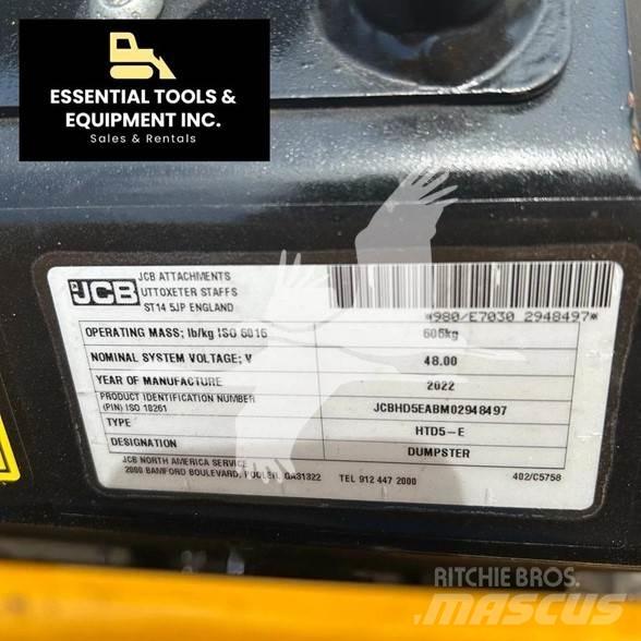 JCB HTD5E 側卸礦車