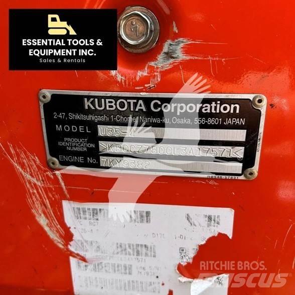 Kubota U35-4 小型挖土機/掘鑿機<7t(小型挖掘機)