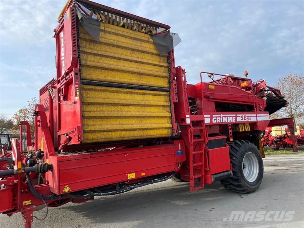 Grimme SE 260 UB 馬鈴薯收穫機和挖掘機