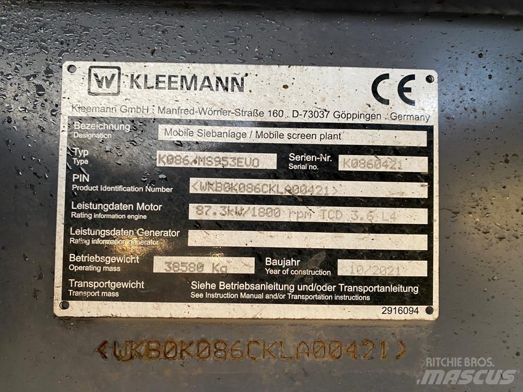 Kleemann MS953 EVO 篩分機