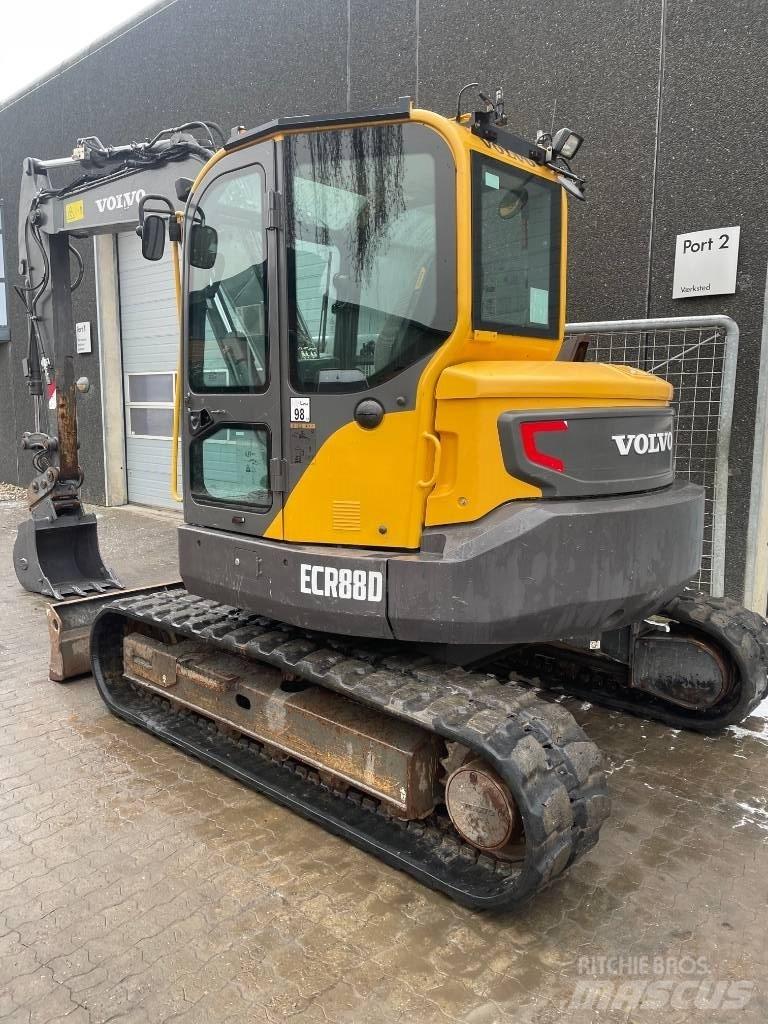 Volvo ECR88D 中型挖土機/掘鑿機/挖掘機 7t-12t