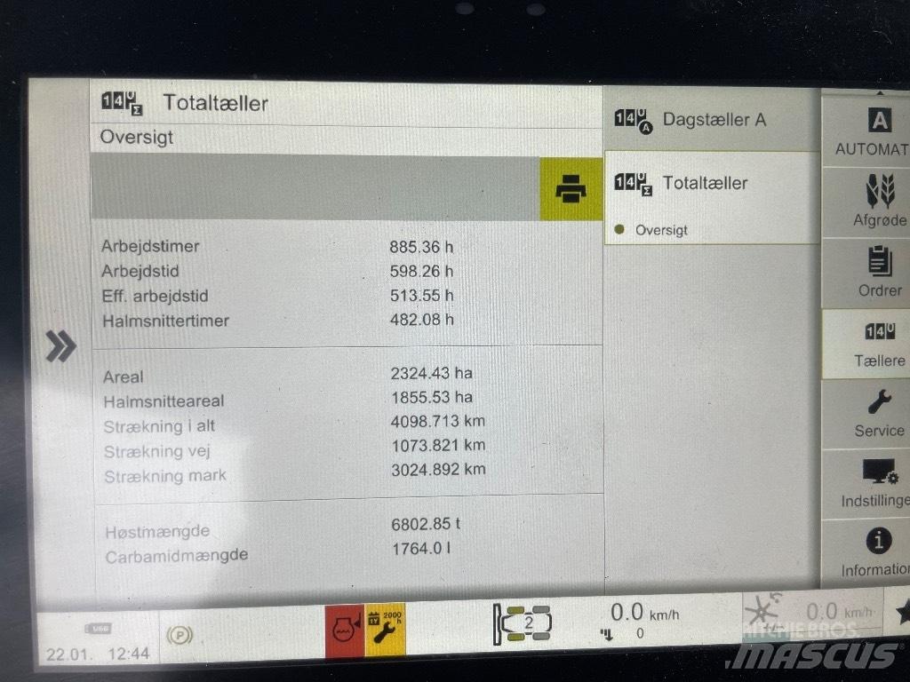 CLAAS Lexion 6900 TT 聯合收穫機