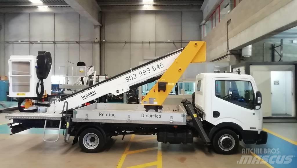Nissan CABSTAR NT400 卡車裝載高空作業車