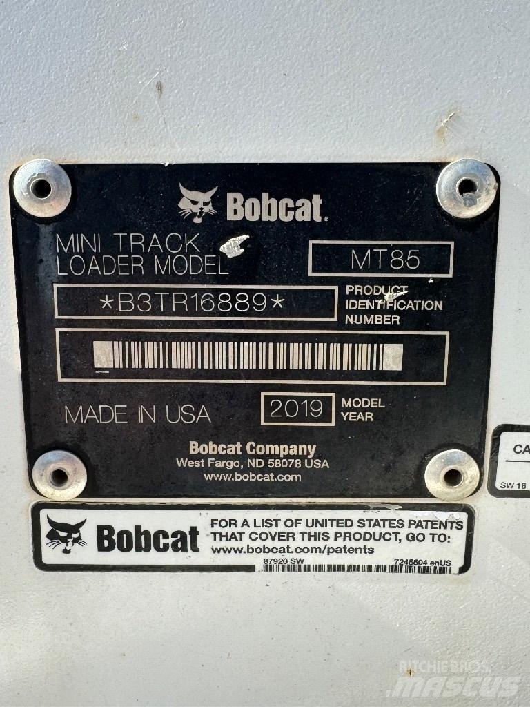Bobcat MT 85 滑移轉向裝載機
