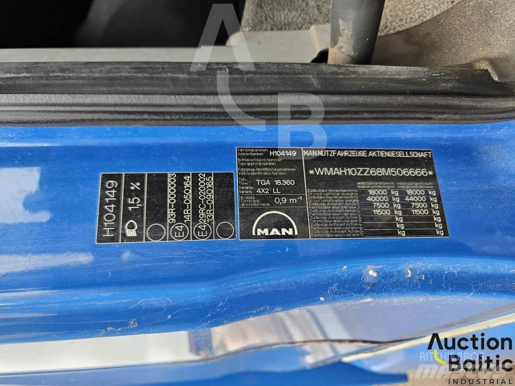 MAN TGA18.360 貨箱式卡車