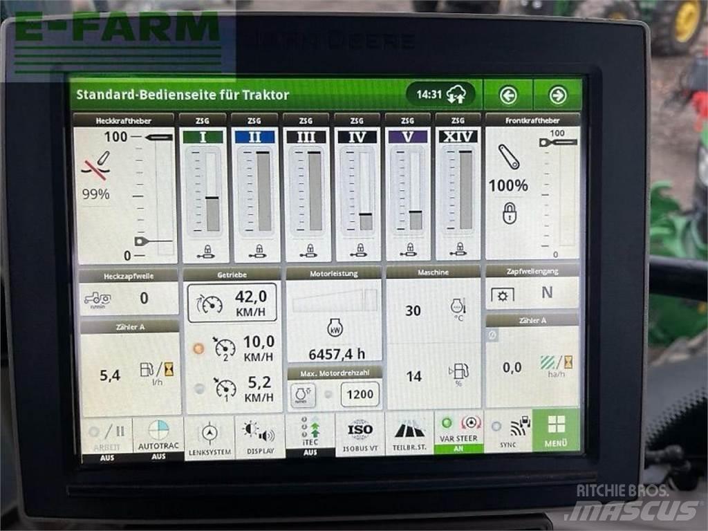 John Deere 6250r 曳引機