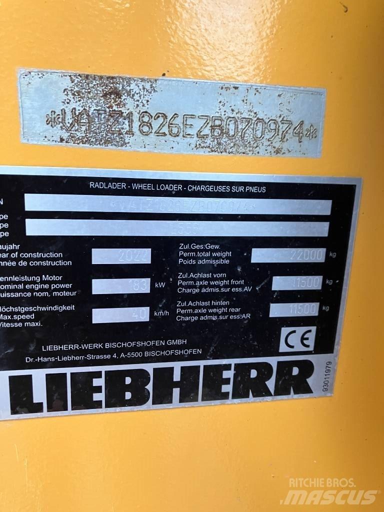 Liebherr L 556 輪胎式裝載機