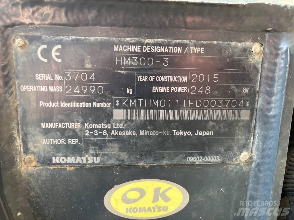 Komatsu HM 300-3 鉸接式起吊車