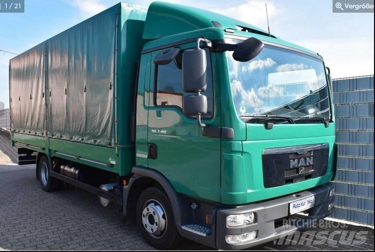 MAN TGL 7.180 貨箱式卡車
