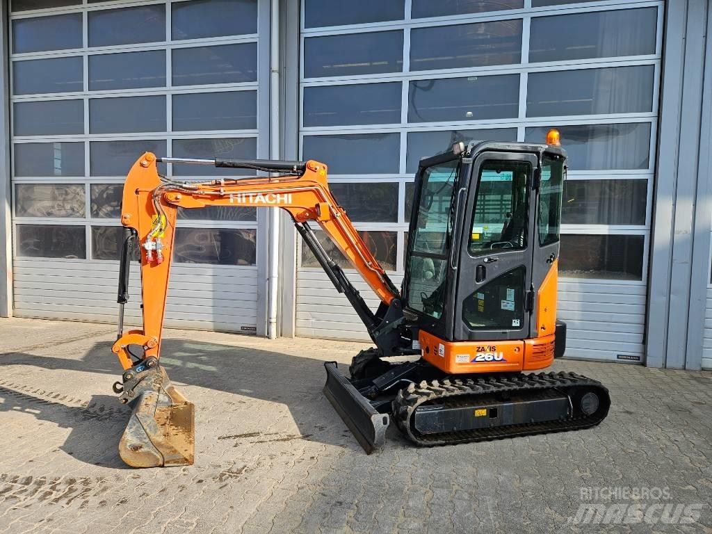 Hitachi ZX26U-6 小型挖土機/掘鑿機<7t(小型挖掘機)