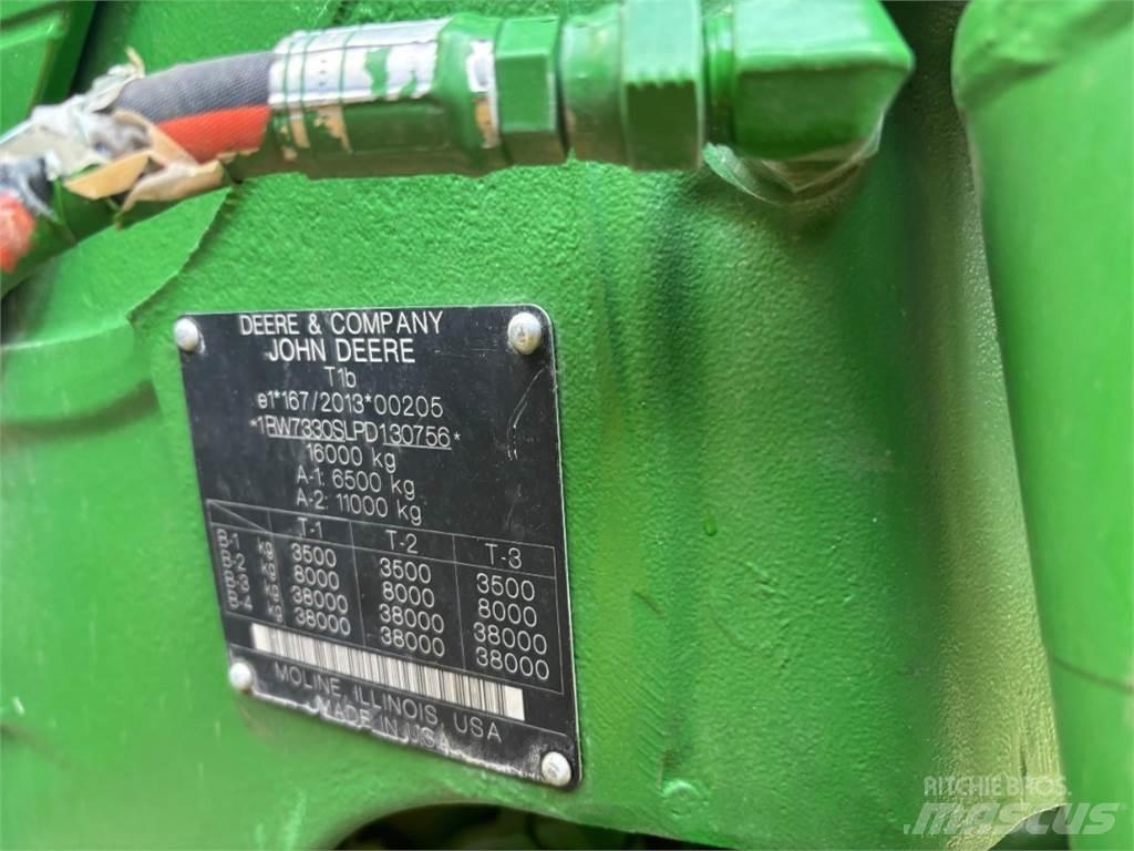 John Deere 7R330 曳引機