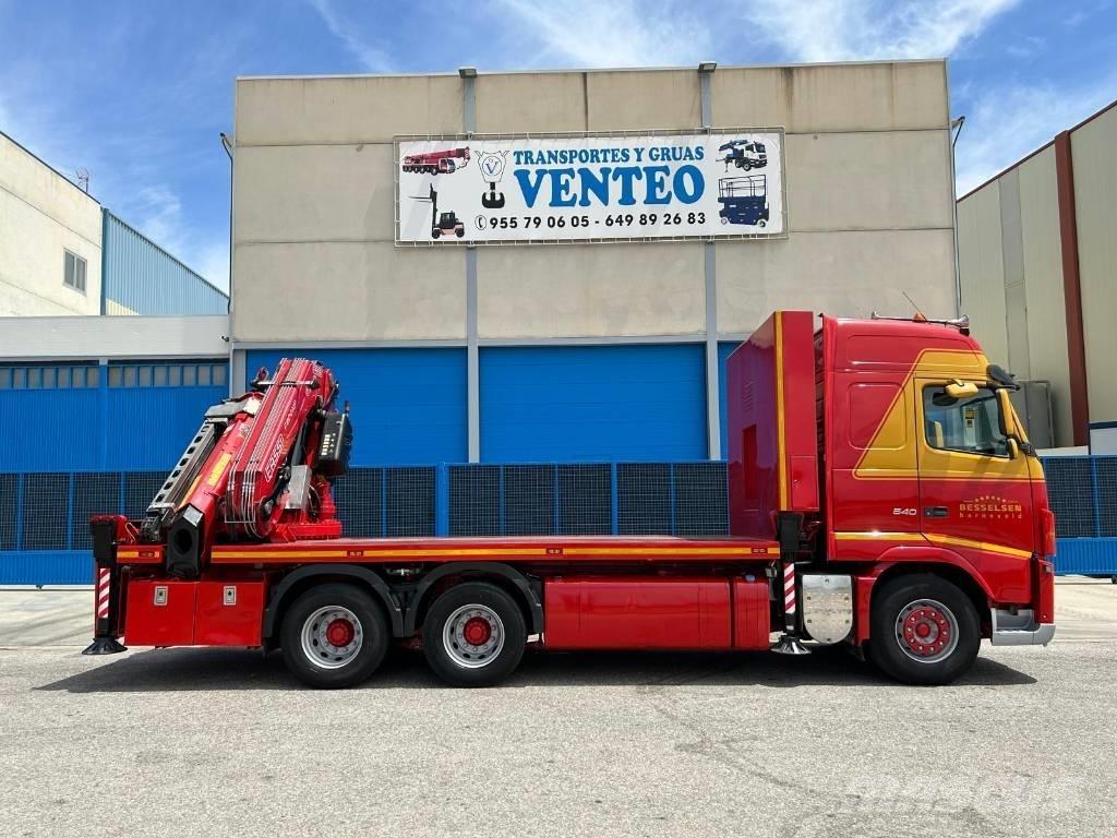 Volvo FH 540 起重機卡車
