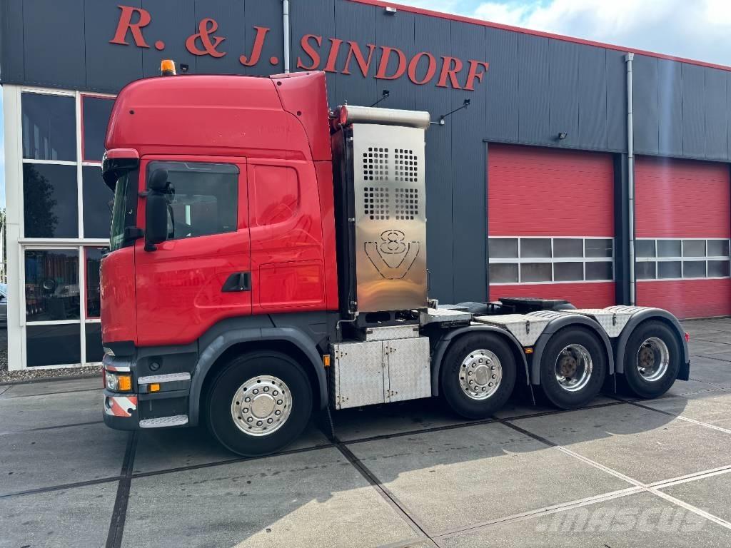Scania R580 LA 8x4 曳引機組件