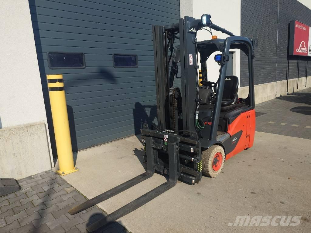 Linde E15/386-02 電動堆高機