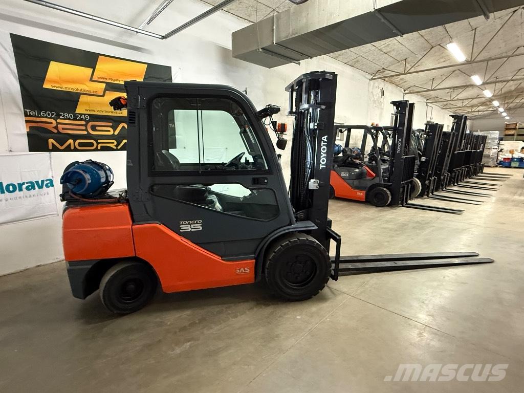 Toyota 02-8 FGJF 35 液化石油氣LPG卡車