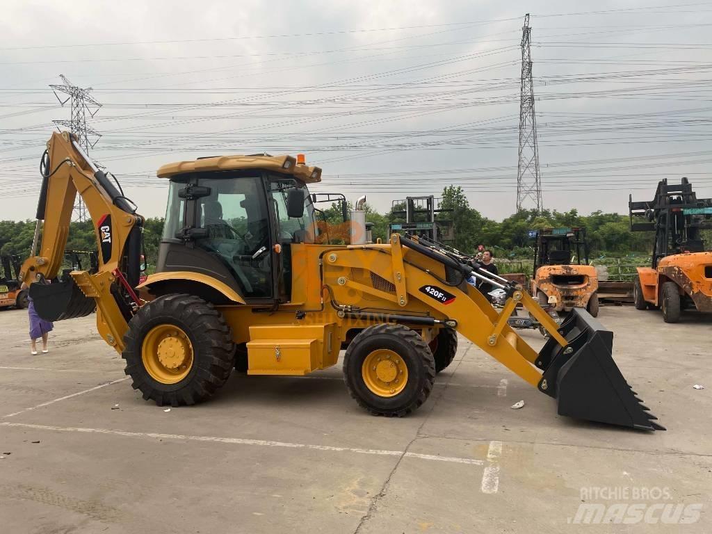 CAT 420 F 反鏟裝載機