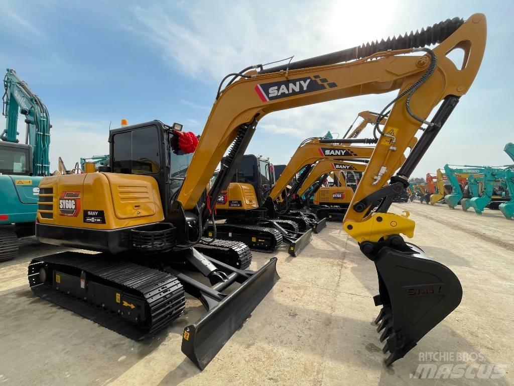 Sany SY 60 C Pro 小型挖土機/掘鑿機<7t(小型挖掘機)