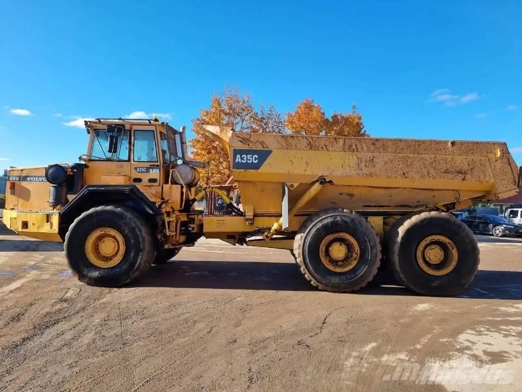 Volvo A 35 C 6X6 鉸接式起吊車