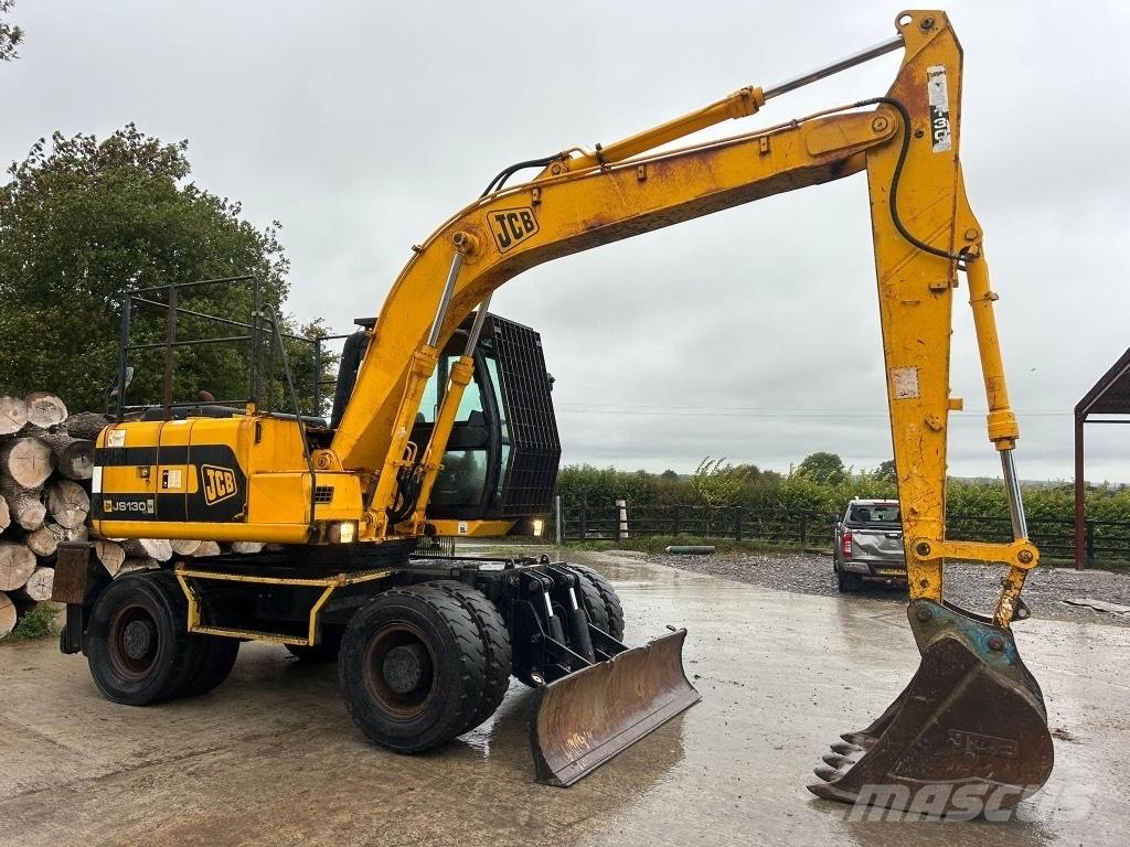 JCB JS 130 W 旋轉式挖土機/掘鑿機/挖掘機