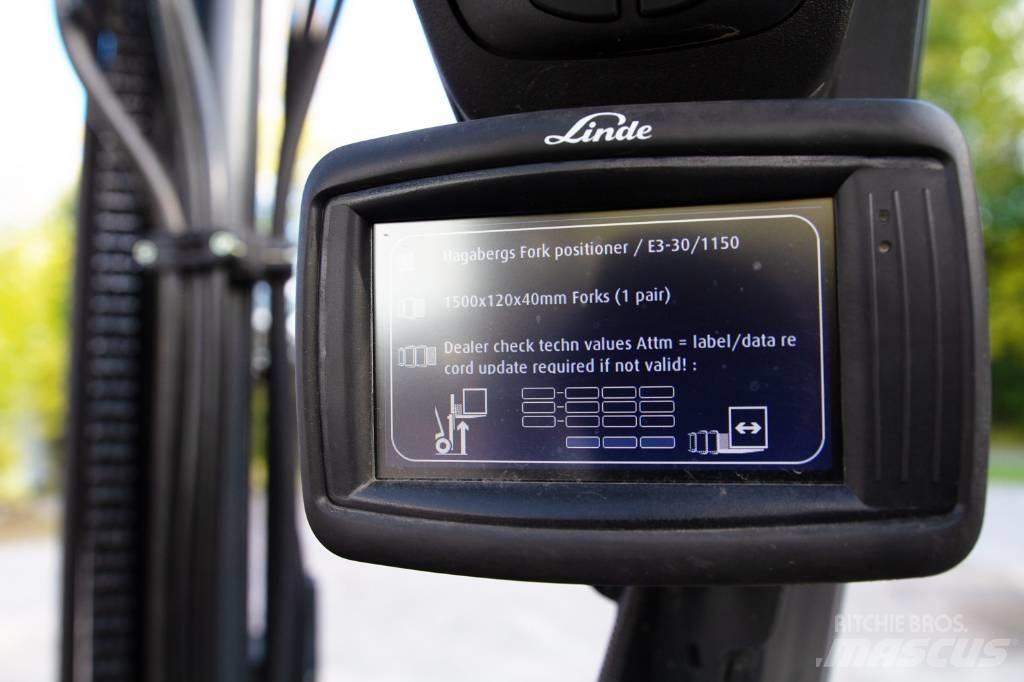 Linde E30-01 電動堆高機