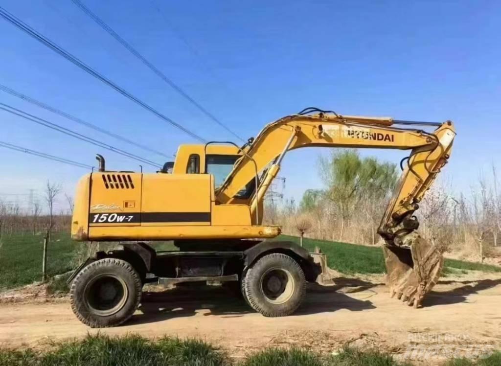 Hyundai 150W-7 旋轉式挖土機/掘鑿機/挖掘機