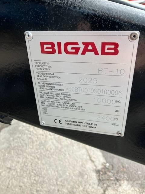 Bigab BT 10 平板式/側卸式拖車