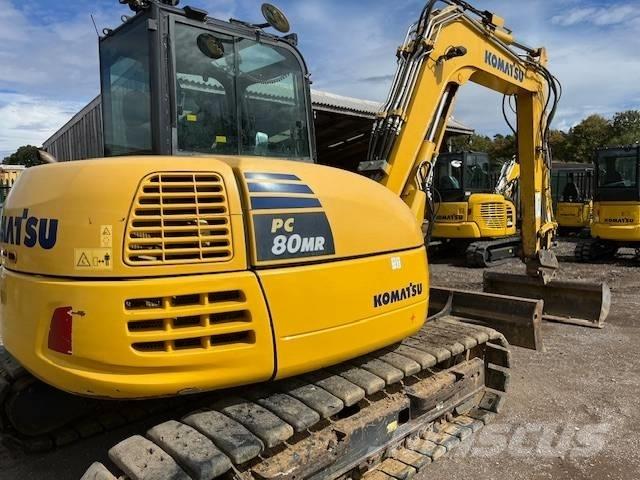 Komatsu PC 80 MR-5 中型挖土機/掘鑿機/挖掘機 7t-12t