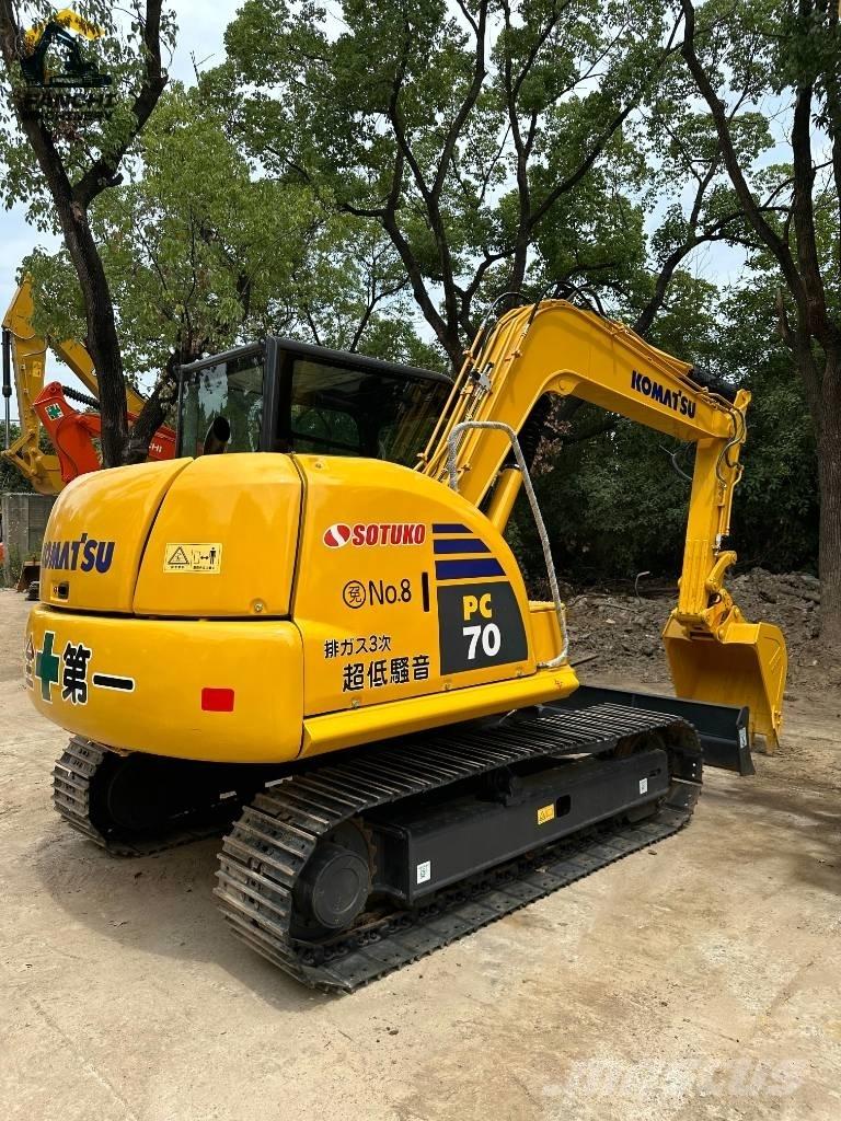 Komatsu PC70 小型挖土機/掘鑿機<7t(小型挖掘機)