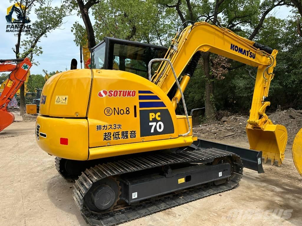 Komatsu PC70 小型挖土機/掘鑿機<7t(小型挖掘機)
