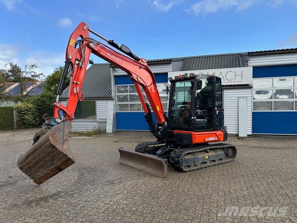 Kubota KX 060-5 小型挖土機/掘鑿機<7t(小型挖掘機)
