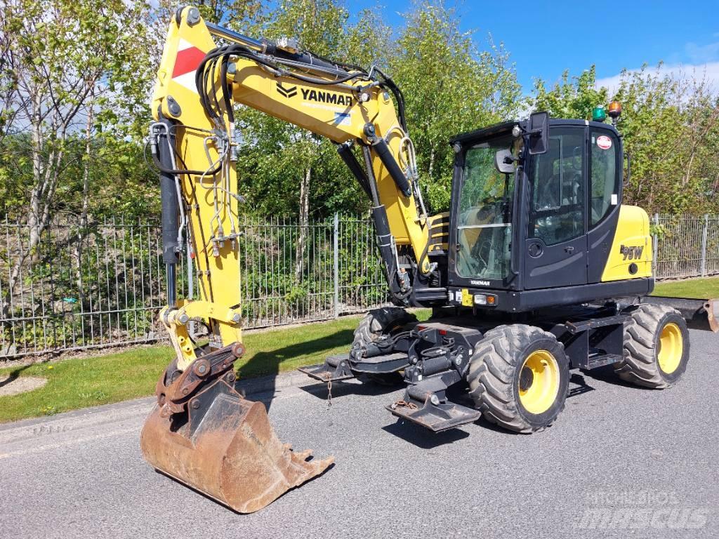 Yanmar B95W 旋轉式挖土機/掘鑿機/挖掘機