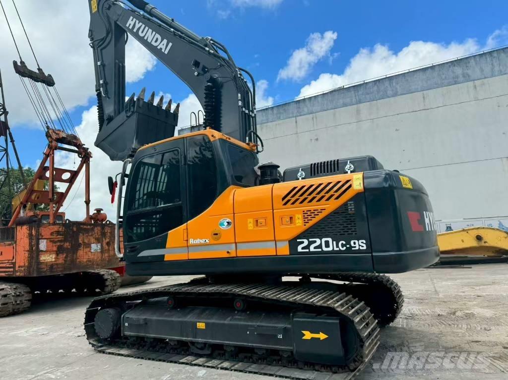 Hyundai r220lc-9s 中型挖土機/掘鑿機/挖掘機 7t-12t