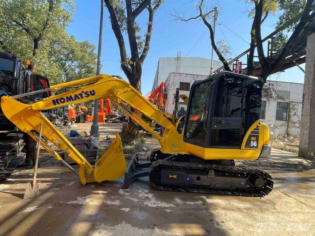Komatsu PC 56 小型挖土機/掘鑿機<7t(小型挖掘機)