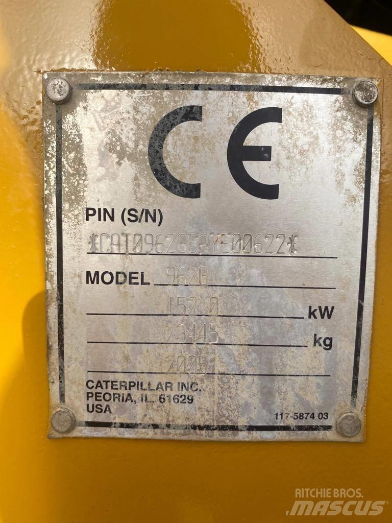 CAT 962 G 輪胎式裝載機