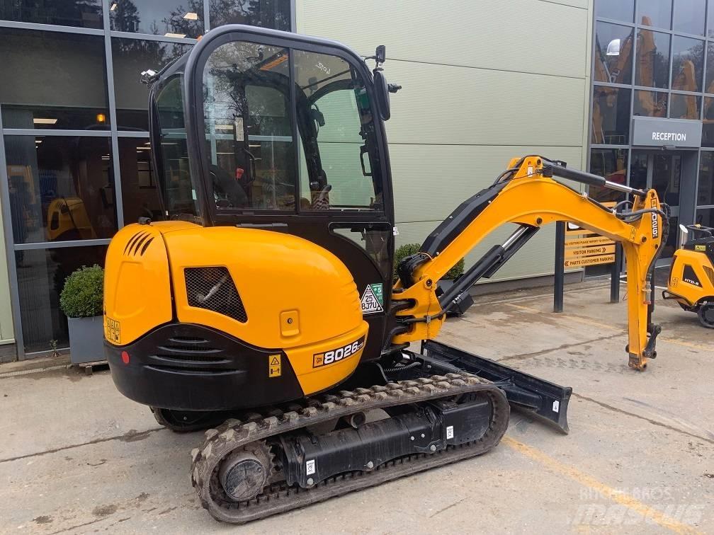 JCB 8026 CTS 小型挖土機/掘鑿機<7t(小型挖掘機)