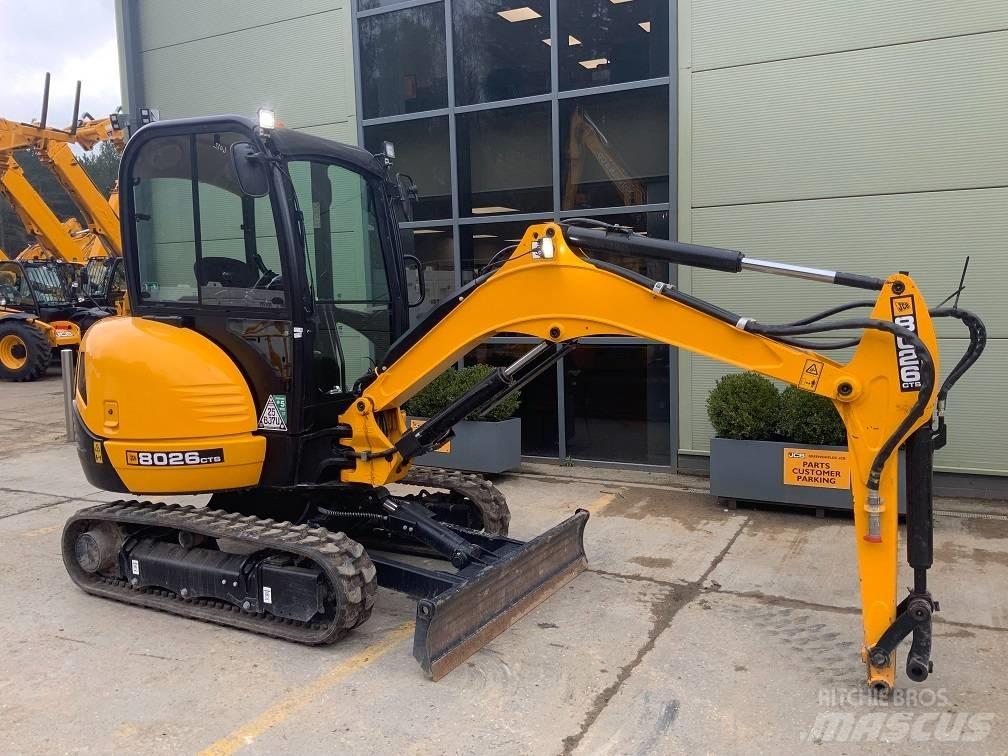 JCB 8026 CTS 小型挖土機/掘鑿機<7t(小型挖掘機)