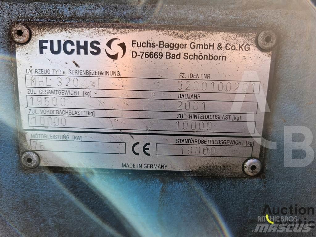 Fuchs MHL 320 旋轉式挖土機/掘鑿機/挖掘機