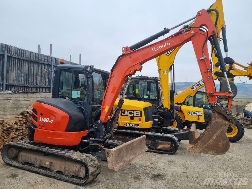 Kubota 48 小型挖土機/掘鑿機<7t(小型挖掘機)