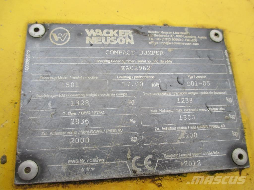 Wacker Neuson 1501 側卸礦車