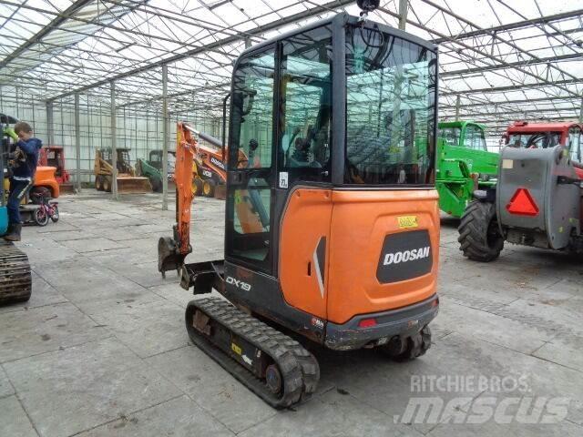 Doosan DX19 小型挖土機/掘鑿機<7t(小型挖掘機)