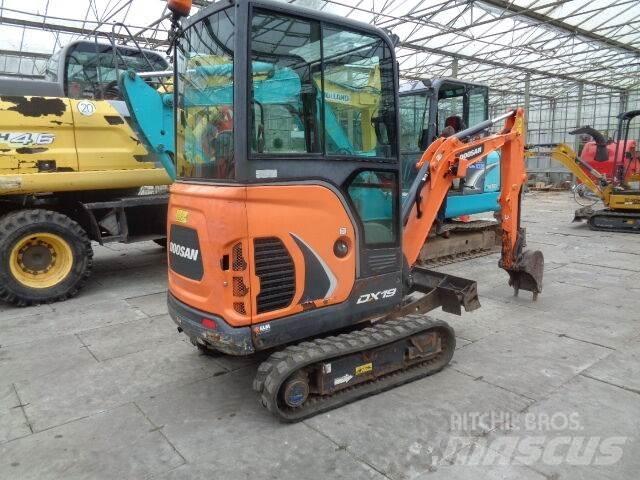 Doosan DX19 小型挖土機/掘鑿機<7t(小型挖掘機)
