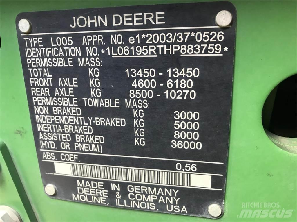 John Deere 6195R 曳引機